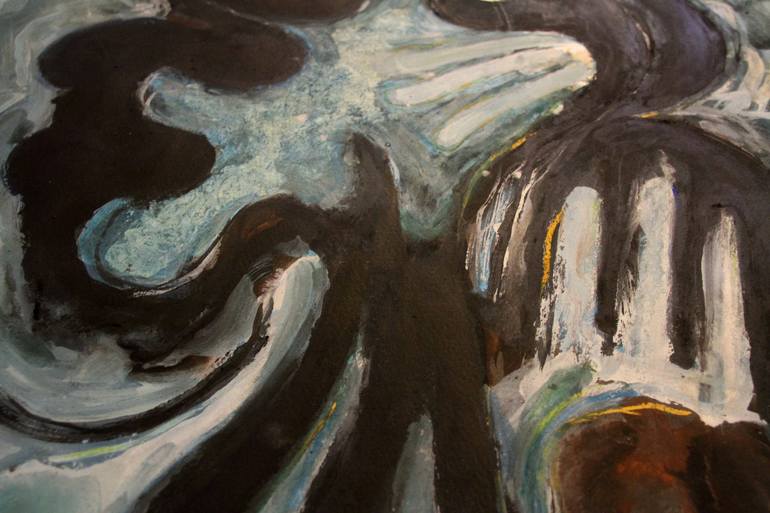 Original Expressionism Nature Painting by Vincent Dugast