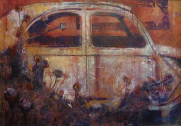 Print of Automobile Paintings by Gabriela Etchandy
