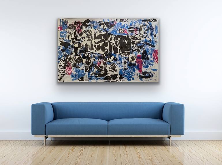 Original Contemporary Abstract Mixed Media by Michael Cutlip