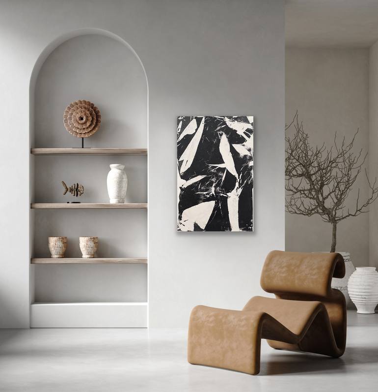 Original Contemporary Abstract Mixed Media by Michael Cutlip