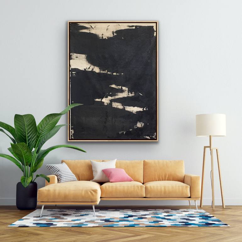 Original Abstract Expressionism Abstract Painting by Michael Cutlip