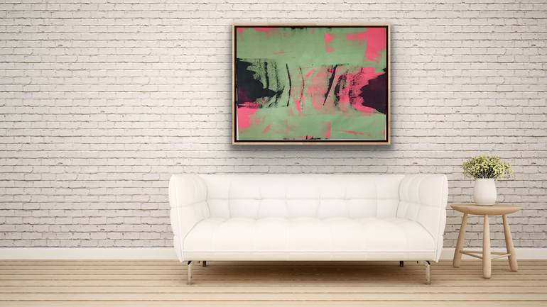 Original Abstract Expressionism Abstract Painting by Michael Cutlip