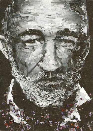 Print of Portrait Collage by Ani Afrikyan