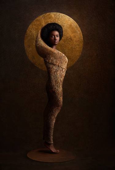 Original Art Deco Portrait Photography by Forough Yavari