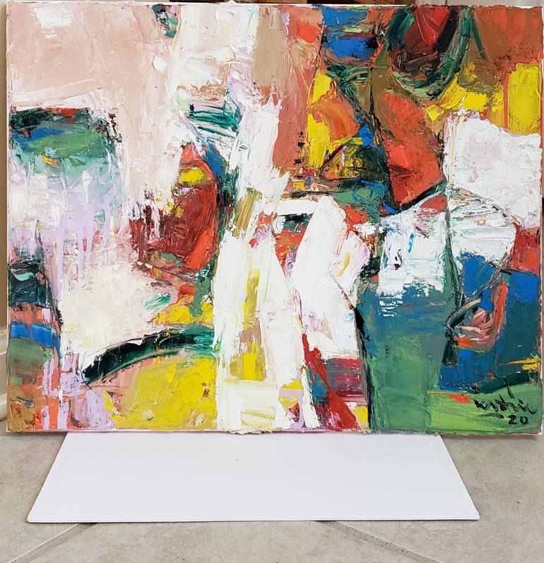 Original Abstract Painting by Duc Tran