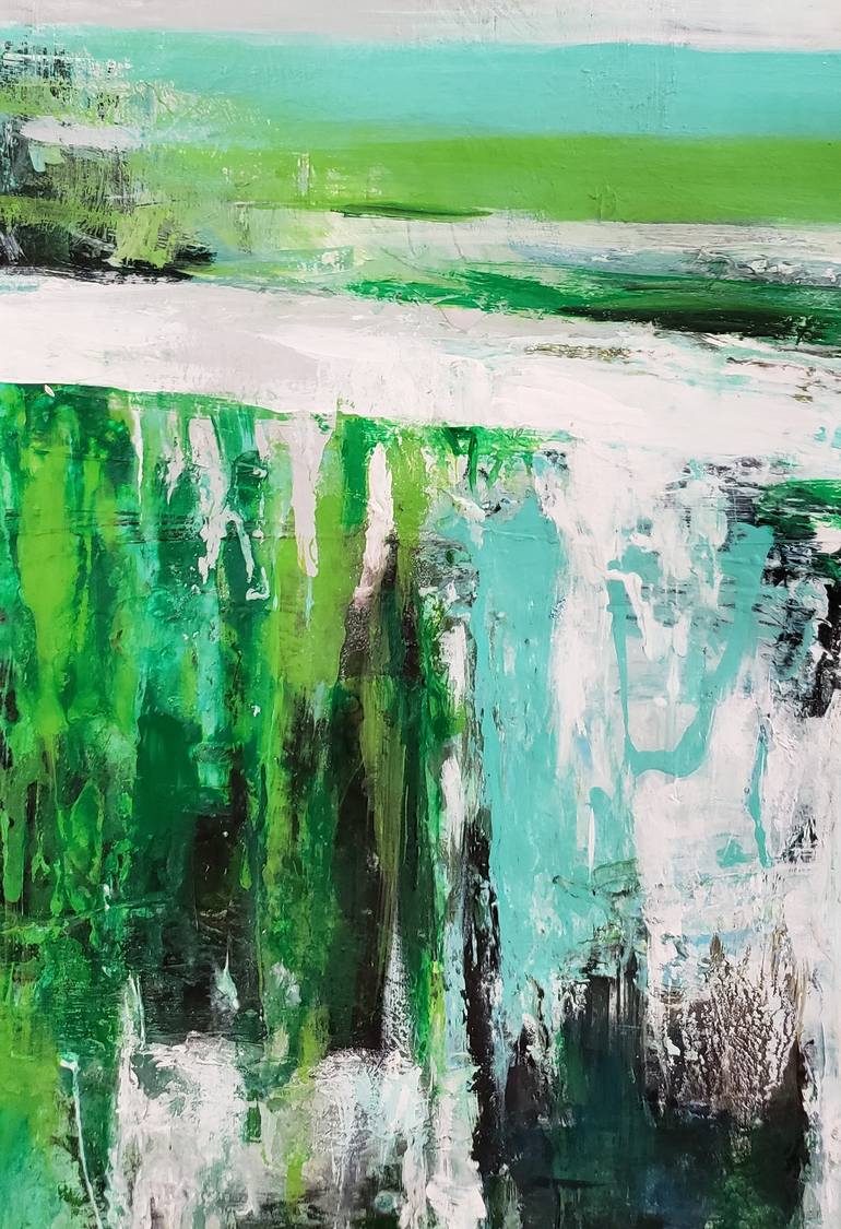 Original Abstract Painting by Duc Tran