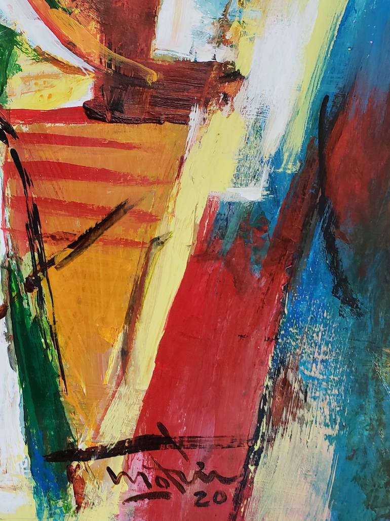 Original Abstract Painting by Duc Tran