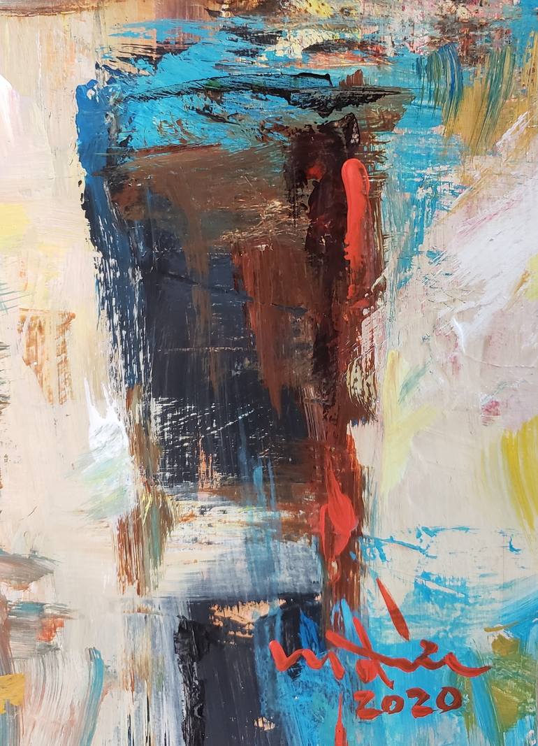 Original Abstract Painting by Duc Tran