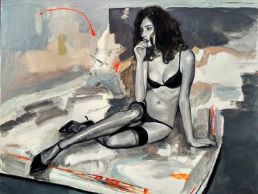 Print of Abstract Erotic Paintings by Anastasia Balabina