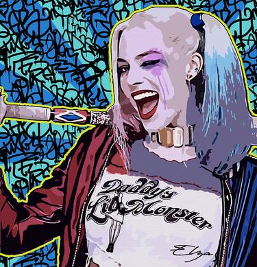 Playful Pop: Harley's Mischievous Grin thumb