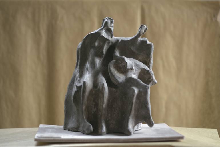 Original Abstract Love Sculpture by Mohamed Assem