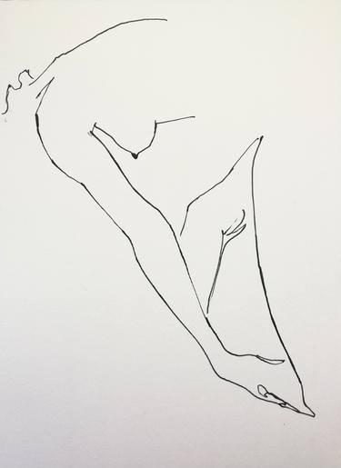 Print of Figurative Nude Drawings by Jelena Djokic