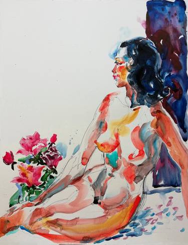 Nude with Roses thumb