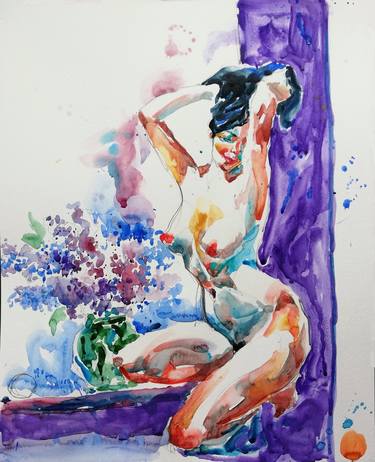 Original Nude Paintings by Jelena Djokic