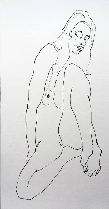 Original Nude Drawings by Jelena Djokic