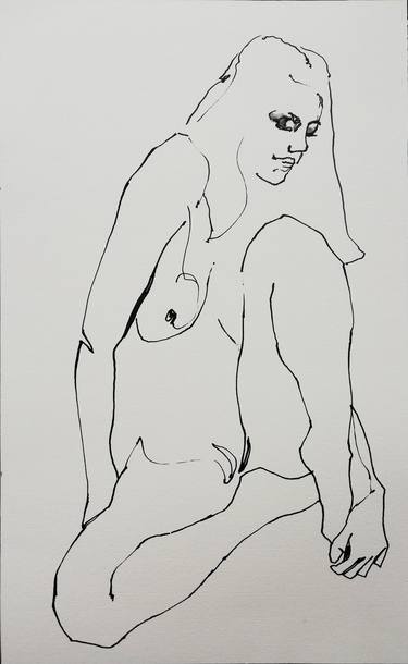 Print of Nude Drawings by Jelena Djokic