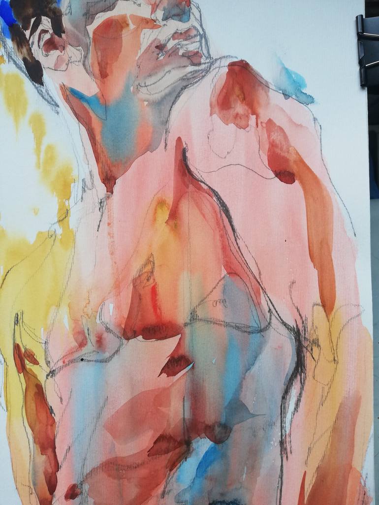 Original Erotic Painting by Jelena Djokic