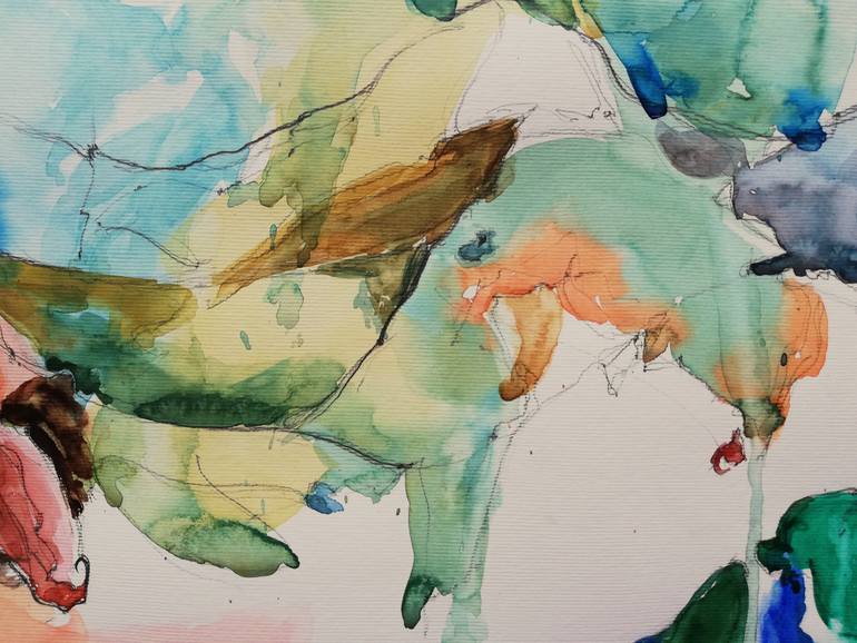 Original Impressionism Nude Painting by Jelena Djokic
