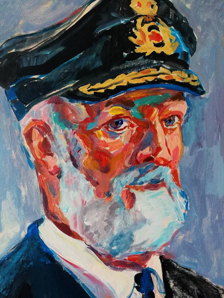 Original Portraiture People Painting by Jelena Djokic
