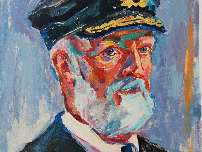 Original Portraiture People Painting by Jelena Djokic