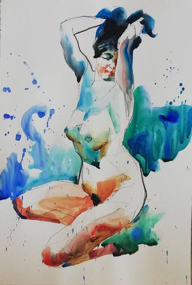 Original Nude Paintings by Jelena Djokic