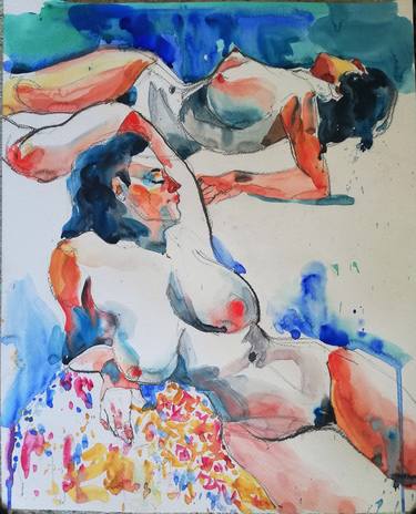 Original Nude Paintings by Jelena Djokic