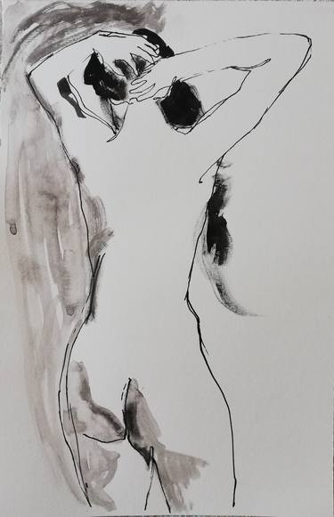 Print of Nude Drawings by Jelena Djokic