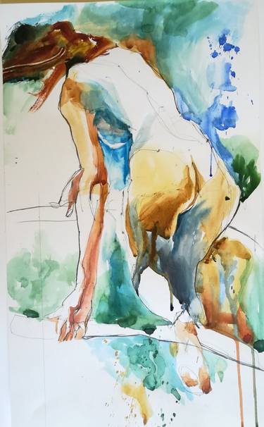 Print of Nude Paintings by Jelena Djokic