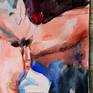Watercolor on Tintoretto 350gr
Materials used< Finest artists' watercolours, Horadam Aquarell
Inspired by erotic art