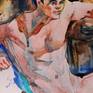 Watercolor on Tintoretto 350gr
Materials used< Finest artists' watercolours, Horadam Aquarell