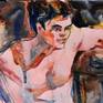 Watercolor on Tintoretto 350gr
Materials used< Finest artists' watercolours, Horadam Aquarell