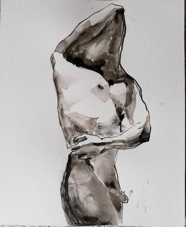 Original Nude Drawings by Jelena Djokic