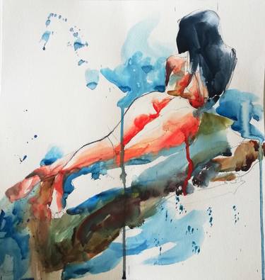 Print of Nude Paintings by Jelena Djokic