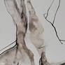 Ink drawing on Tintoretto 350gr
Inspired by sensual gesture, simplicity, line as a powerful way to express beauty