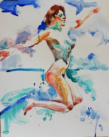 Original Nude Paintings by Jelena Djokic