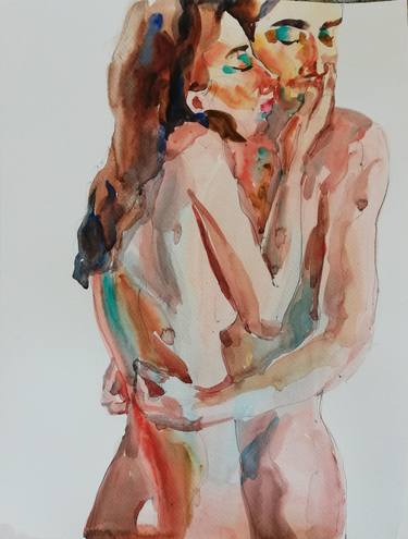 Print of Love Paintings by Jelena Djokic