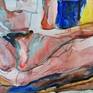 Watercolor on Tintoretto 350gr
Materials used< Finest artists' watercolours, Horadam Aquarell