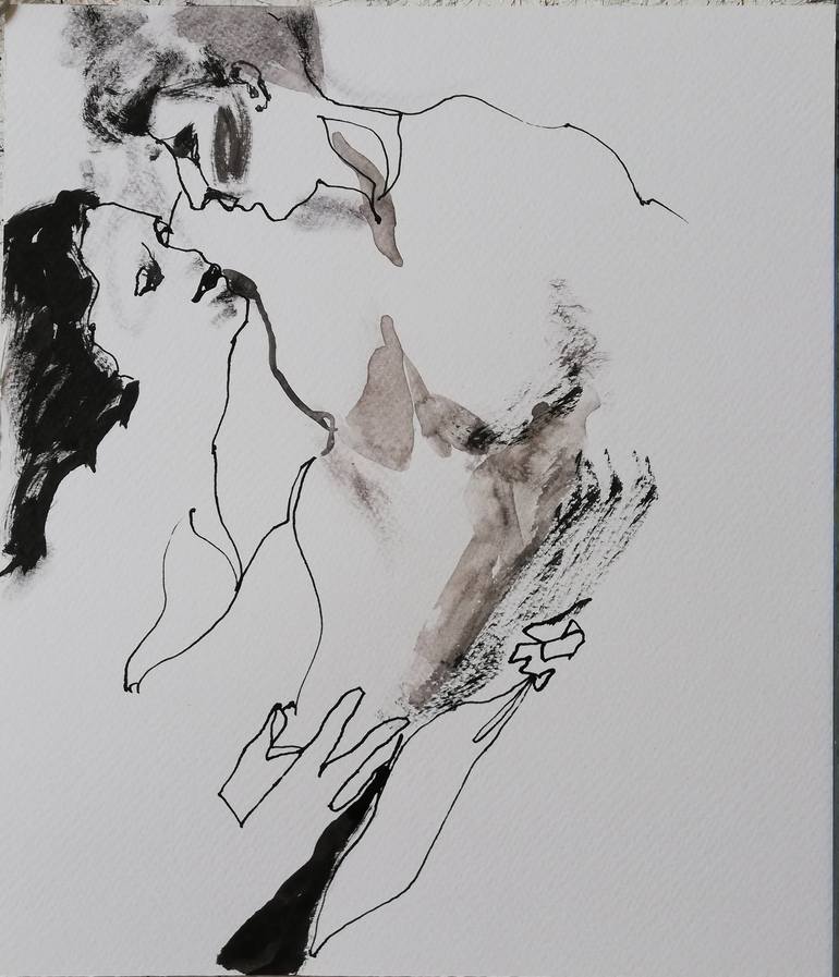 Print of Figurative Erotic Drawings by Jelena Djokic