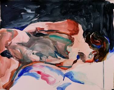 Print of Erotic Paintings by Jelena Djokic