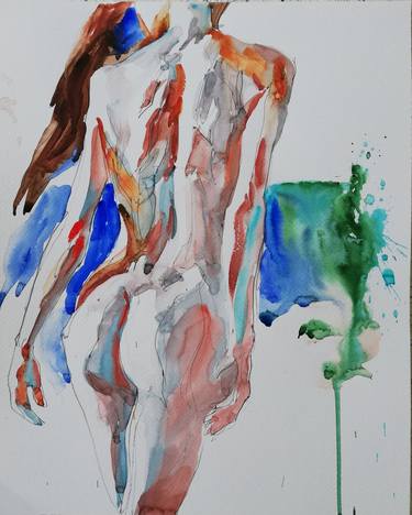 Print of Nude Paintings by Jelena Djokic