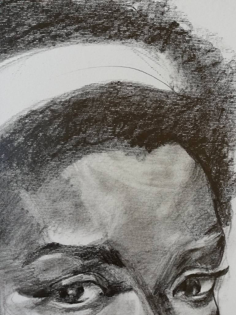 Original Figurative Portrait Drawing by Jelena Djokic