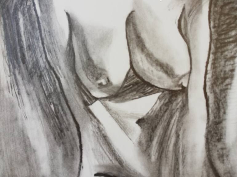 Original Erotic Drawing by Jelena Djokic