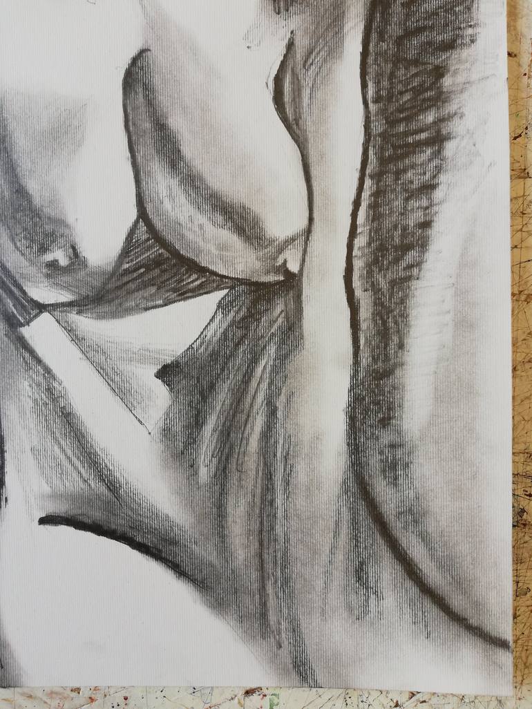 Original Erotic Drawing by Jelena Djokic