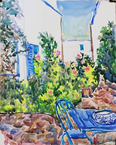 Print of Impressionism Places Paintings by Jelena Djokic