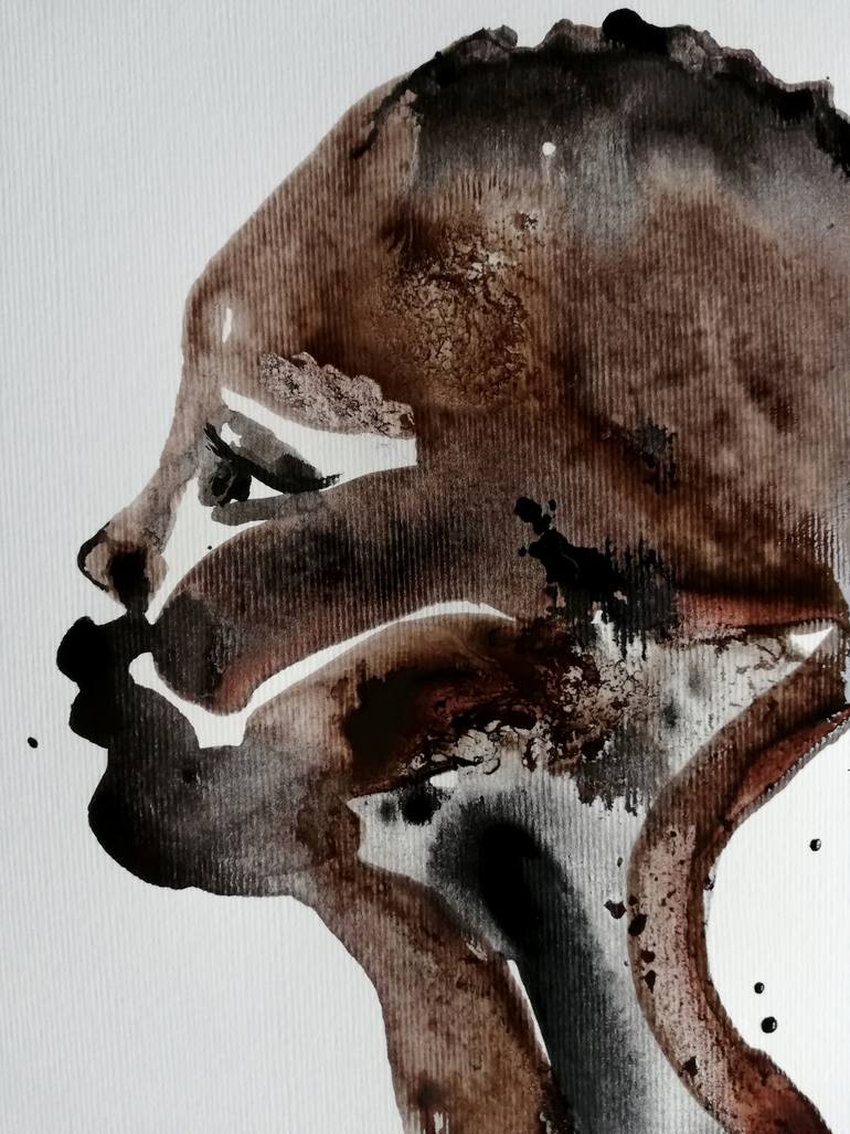 Original Figurative People Drawing by Jelena Djokic