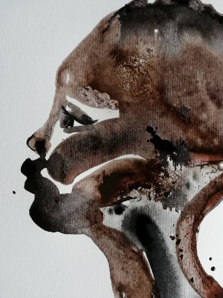 Original Figurative People Drawing by Jelena Djokic