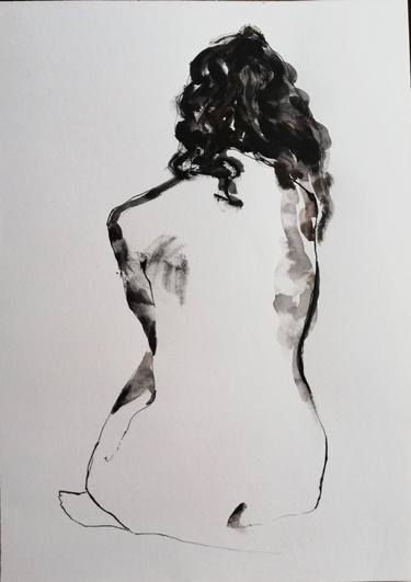 Print of Nude Drawings by Jelena Djokic