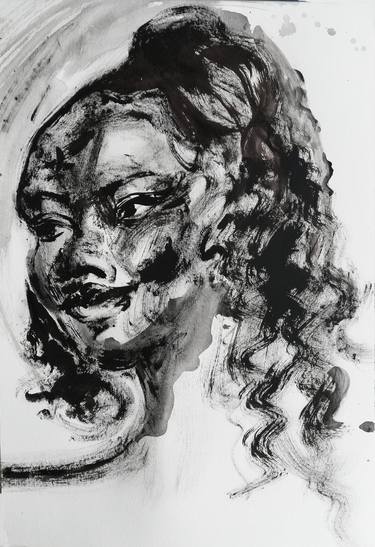 Print of Portrait Drawings by Jelena Djokic