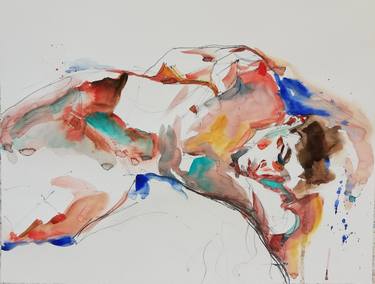 Print of Figurative Erotic Paintings by Jelena Djokic