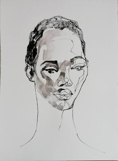 Print of Figurative Portrait Drawings by Jelena Djokic